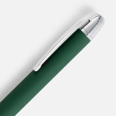 Ручка шариковая Arc Soft Touch, зеленая — фото 3