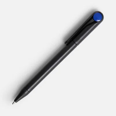 Ручка шариковая Prodir DS1 TMM Dot, черная с синим — фото 3