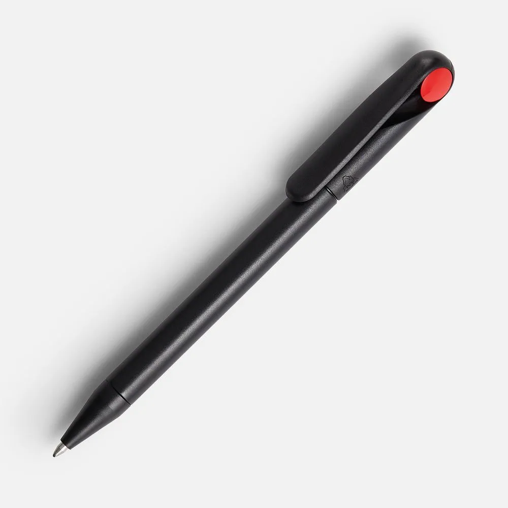 Ручка шариковая Prodir DS1 TMM Dot, черная с красным