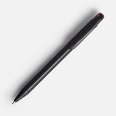 Ручка шариковая Prodir DS1 TMM Dot, черная с красным — фото 2