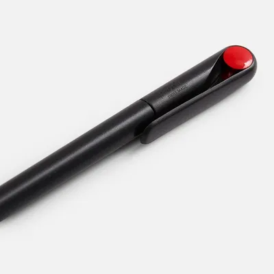 Ручка шариковая Prodir DS1 TMM Dot, черная с красным — фото 5