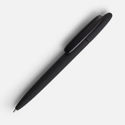 Ручка шариковая Prodir DS5 TRR-P Soft Touch, черная