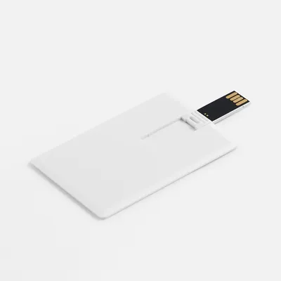 Флешка Card, 8 Гб, белая — фото 2